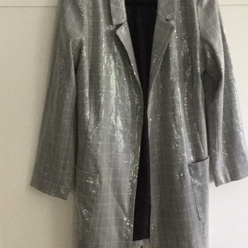 ZARA SEQUIN BLAZER DRESS
